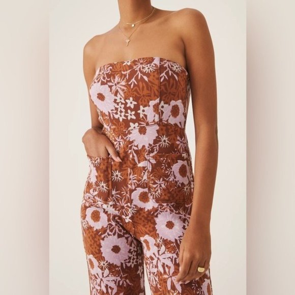 Anthropologie Pants - Anthropologie The Botanist Floral Jumpsuit